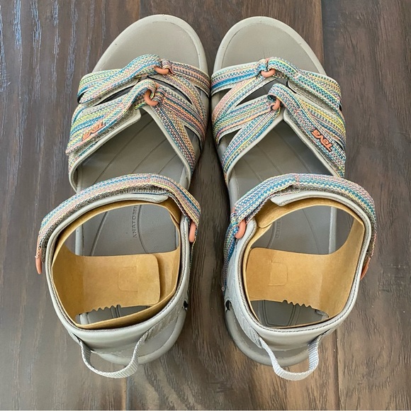New With Box Teva Women's W Tirra TPM Taupe Multi Sandals Size Various pick your - Picture 5 of 11